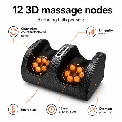 Electric Shiatsu Foot Massager with Heat